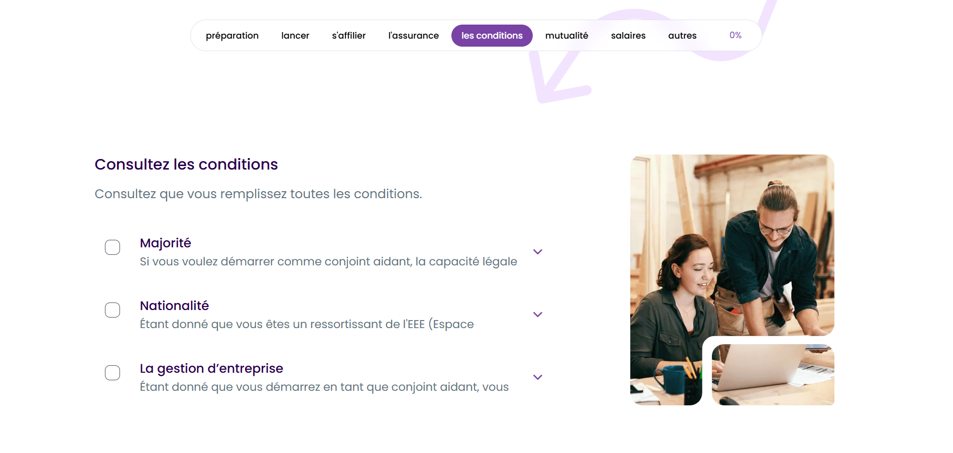 Screenshot votre plan de démarrage personnalisé